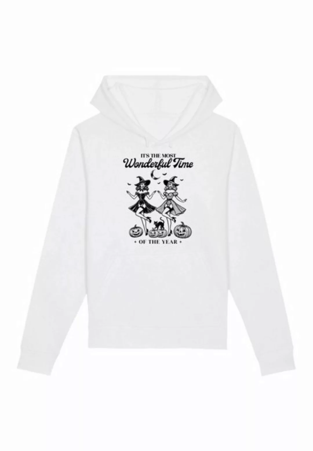 F4NT4STIC Kapuzenpullover Halloween Witch most wonderful time Premium Quali günstig online kaufen