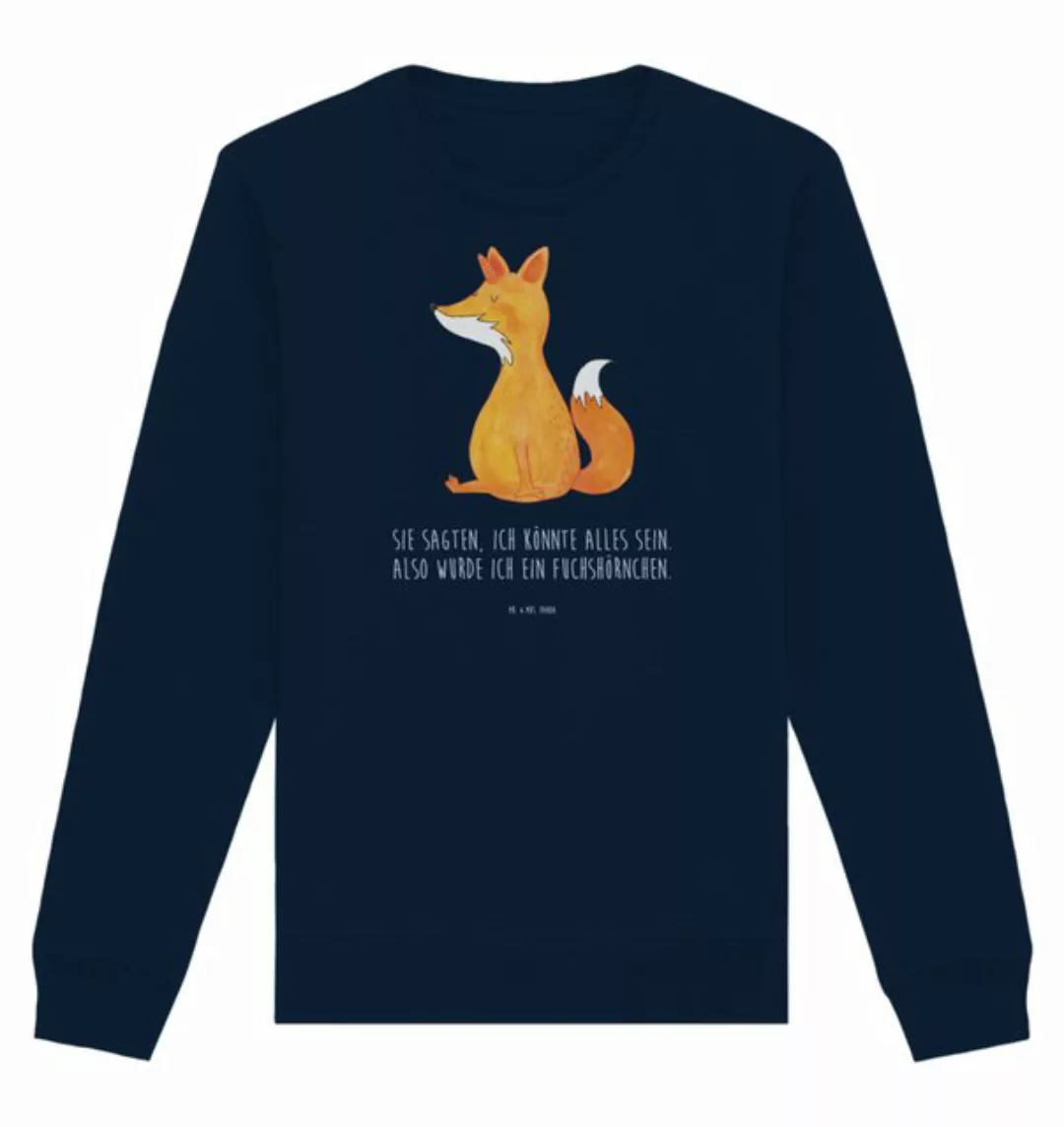 Mr. & Mrs. Panda Longpullover Größe M Einhorn Fuchs - French Navy - Geschen günstig online kaufen