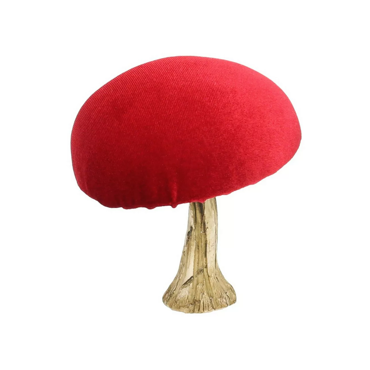 Dekoobjekt Velvet Toadstool 12cm, 11 x 12 cm günstig online kaufen