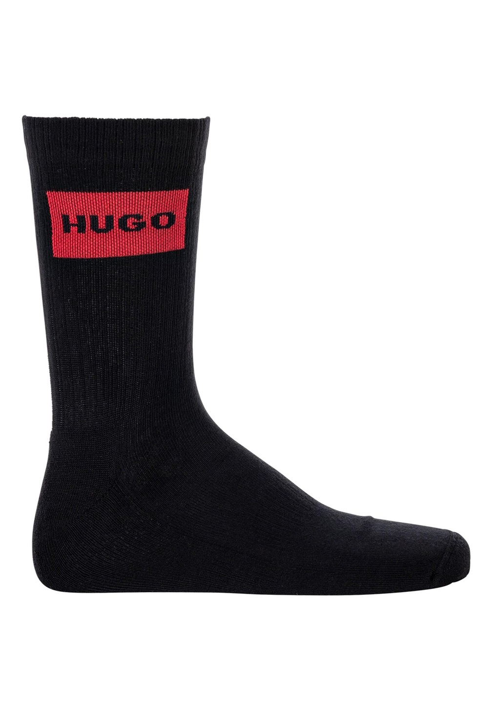 HUGO Socken "Socken 2P QS RIB LABEL CC 10257974 01 2er Pack" günstig online kaufen