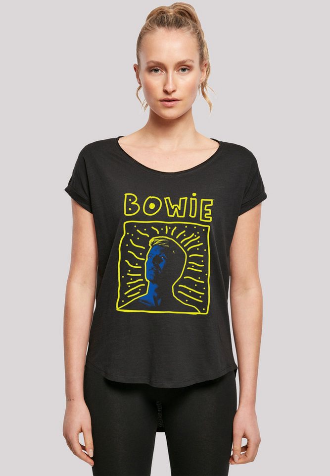 F4NT4STIC T-Shirt "Long Cut T-Shirt David Bowie 90s Frame", Damen,Premium M günstig online kaufen