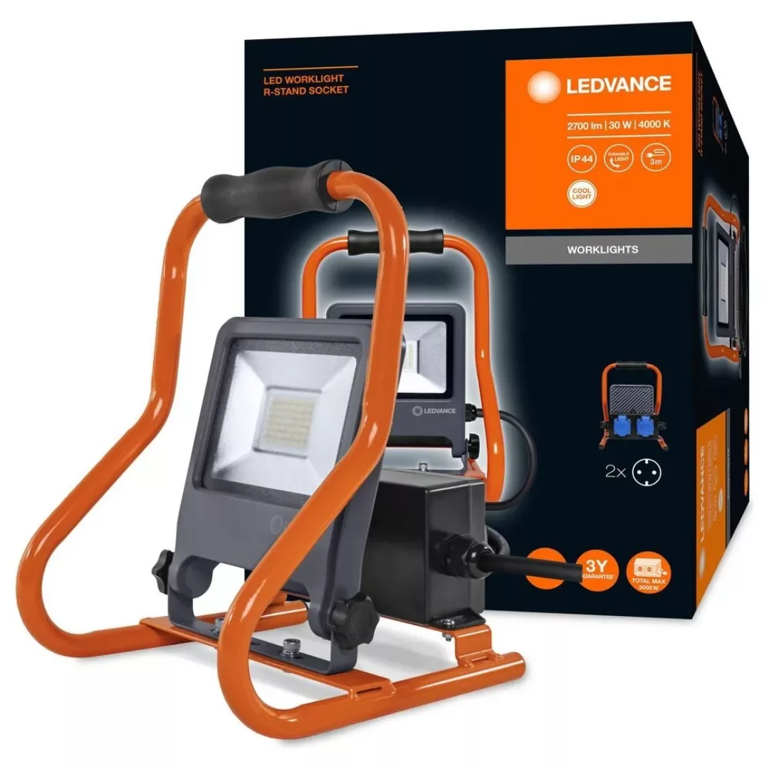 LEDVANCE Worklight R-Stand LED-Baustrahler 30 W günstig online kaufen