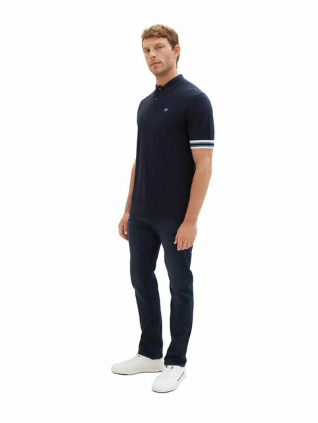 Tom Tailor Herren Jeans JOSH - Slim Fit - Blau - Blue Black Denim günstig online kaufen