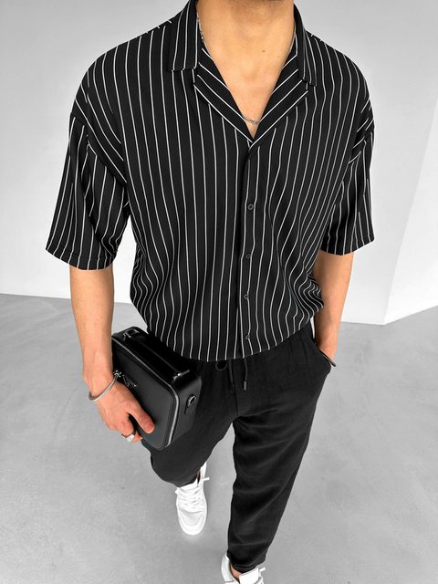 Abluka Oversize-Shirt STRIPED SHIRT günstig online kaufen