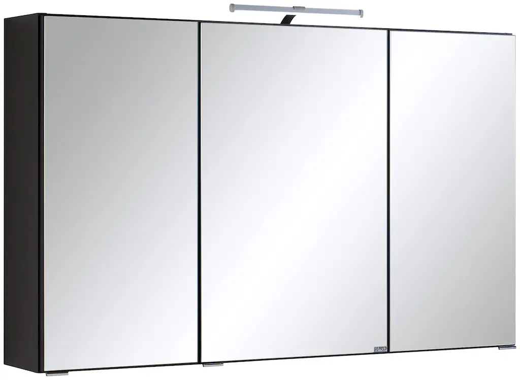 HELD MÖBEL Spiegelschrank Texas Breite 100 cm, mit LED-Aufbauleuchte günstig online kaufen