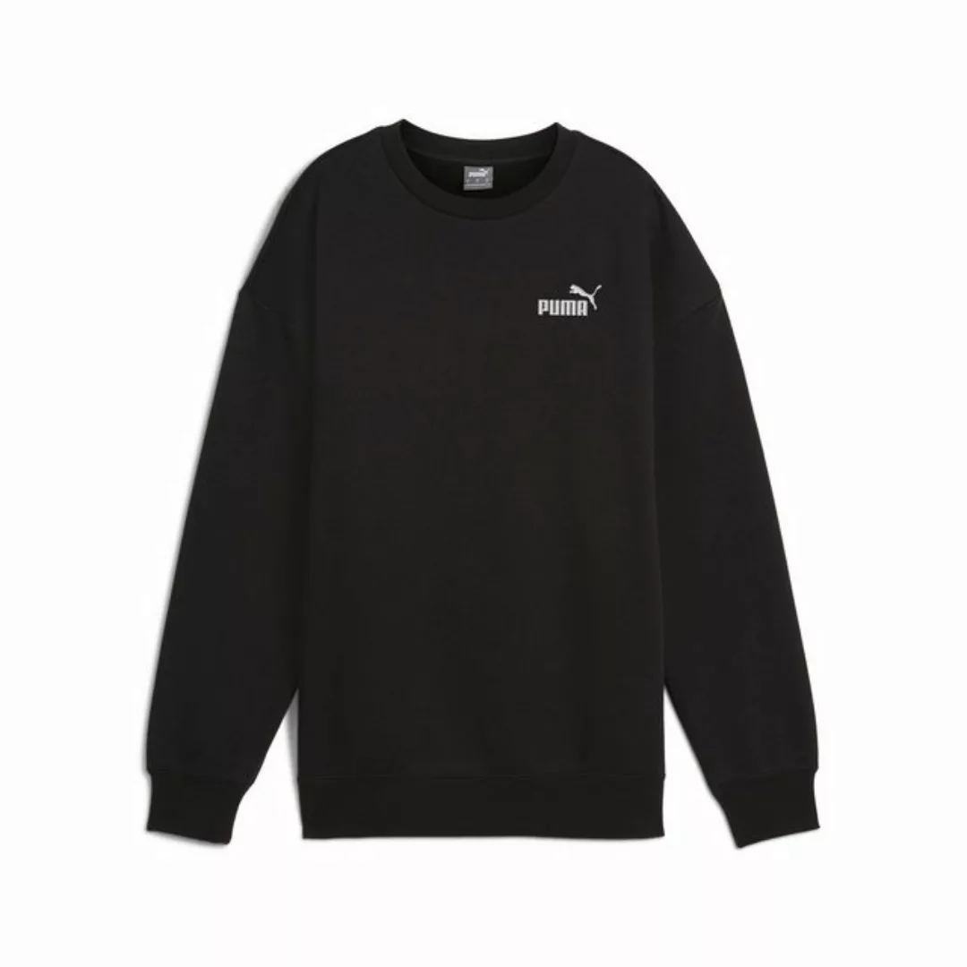 PUMA Sweatshirt ESS+ Oversized Crewe Fleece-Sweatshirt Damen günstig online kaufen