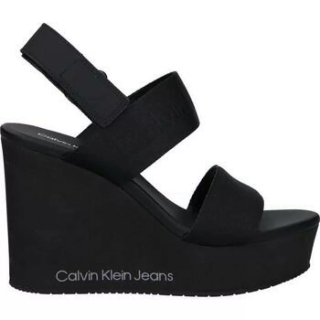 Calvin Klein Jeans  Espadrilles YW0YW01479 WEDGE SANDAL WEBBING günstig online kaufen