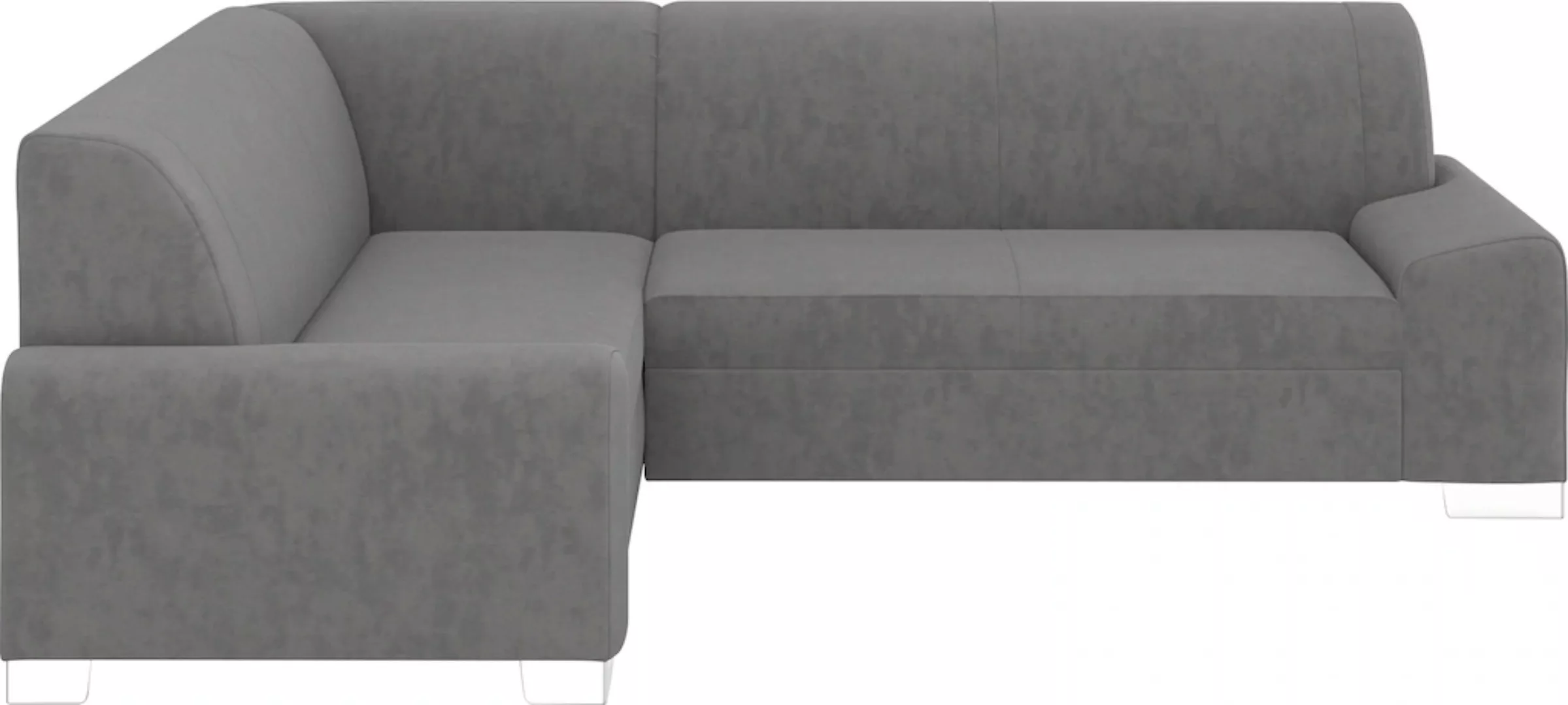 DOMO collection Ecksofa "Anzio L-Form", Wahlweise mit Bettfunktion und Fede günstig online kaufen