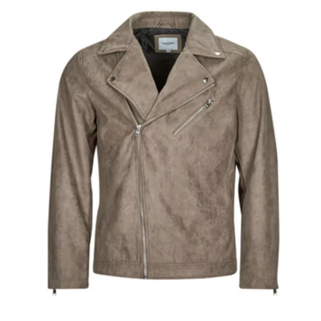 Jack & Jones  Lederjacken JJROCKY FAUX SUEDE BIKER JACKET günstig online kaufen