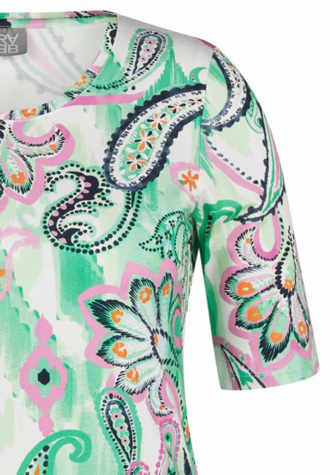 Rabe Print-Shirt RABE T-Shirt mit Paisley-Muster günstig online kaufen