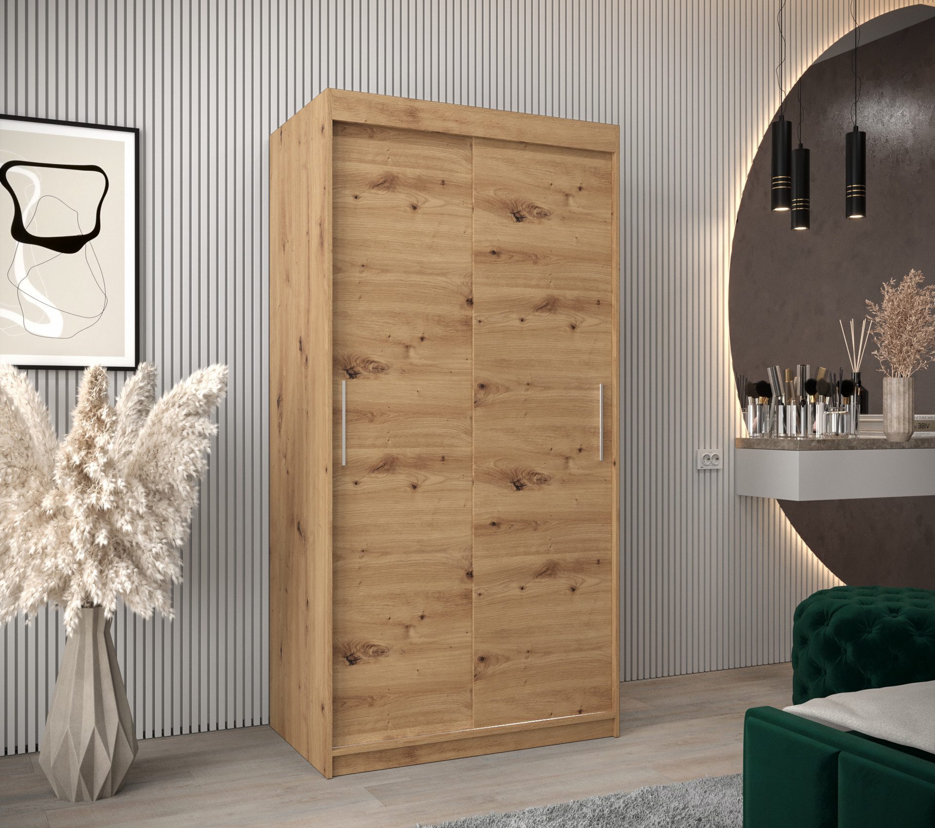 ABIKS MÖBEL Schwebetürenschrank Tokyo Schlafzimmer Kleiderschrank günstig online kaufen