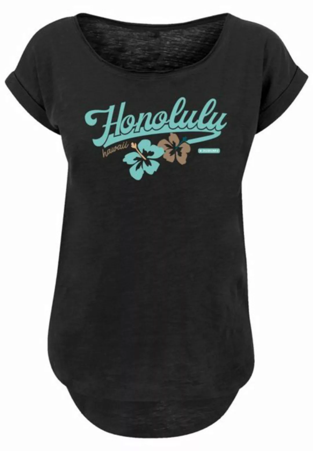 F4NT4STIC T-Shirt PLUS SIZE Honolulu Print günstig online kaufen