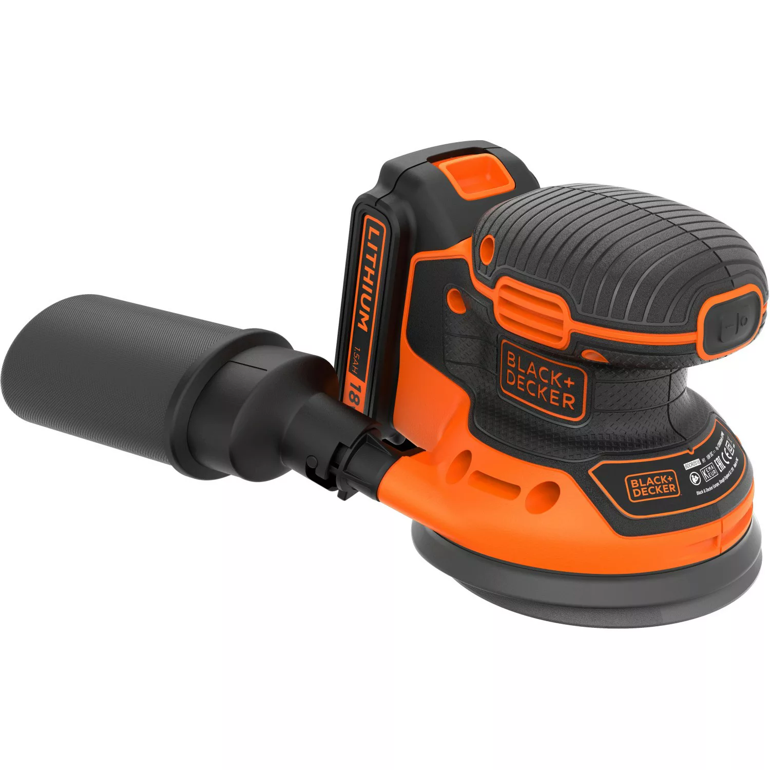 Black+Decker Akku-Exzenterschleifer BDCROS18 18 V / 1,5 Ah günstig online kaufen