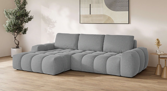 INOSIGN Ecksofa »AZITA klein optionale Schlafsofa mit Bettkasten, B/T/H: 27 günstig online kaufen