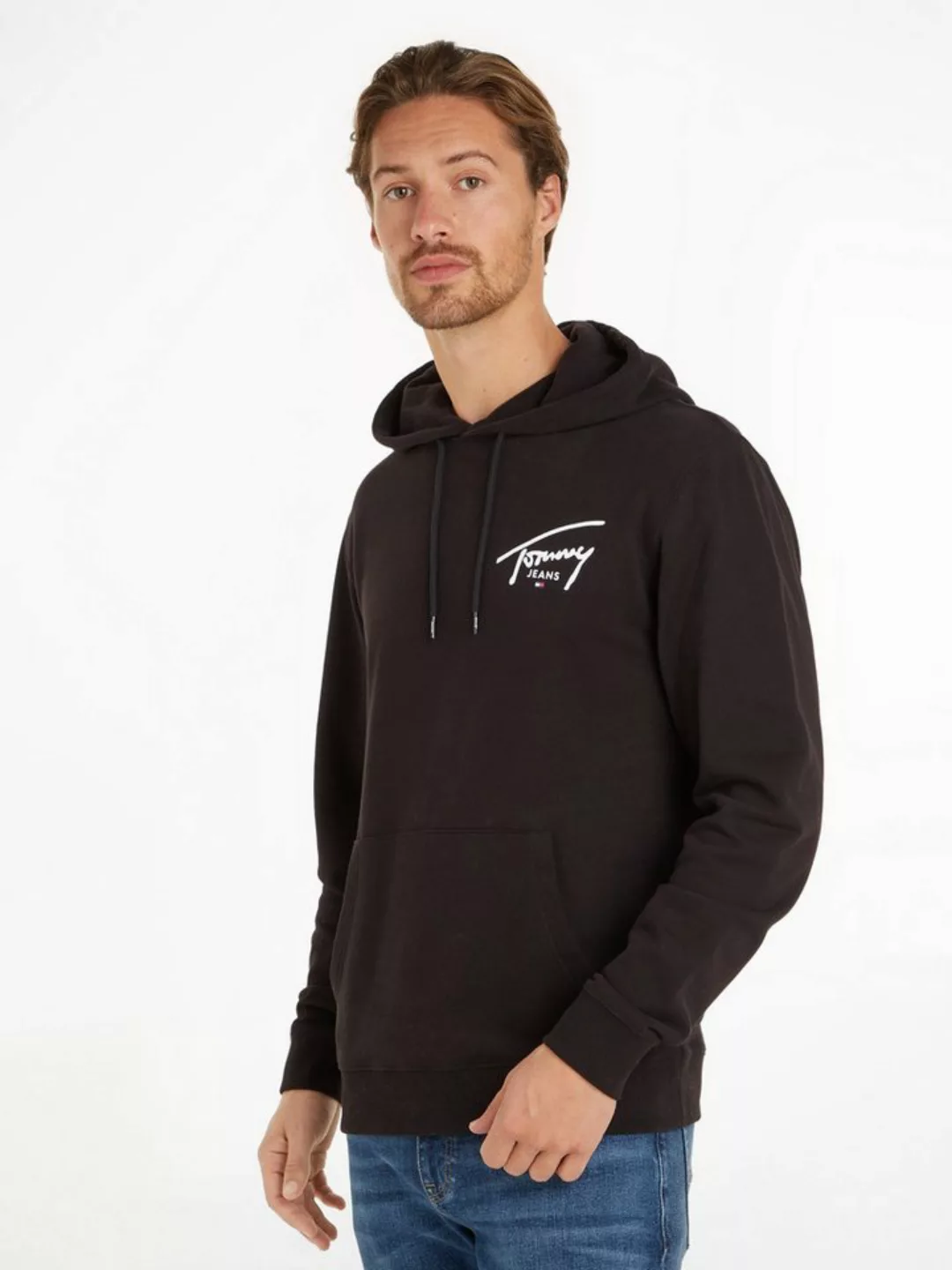 Tommy Jeans Plus Kapuzensweatshirt TJM REG ENTRY GRAPHIC HOODIE EXT Große G günstig online kaufen