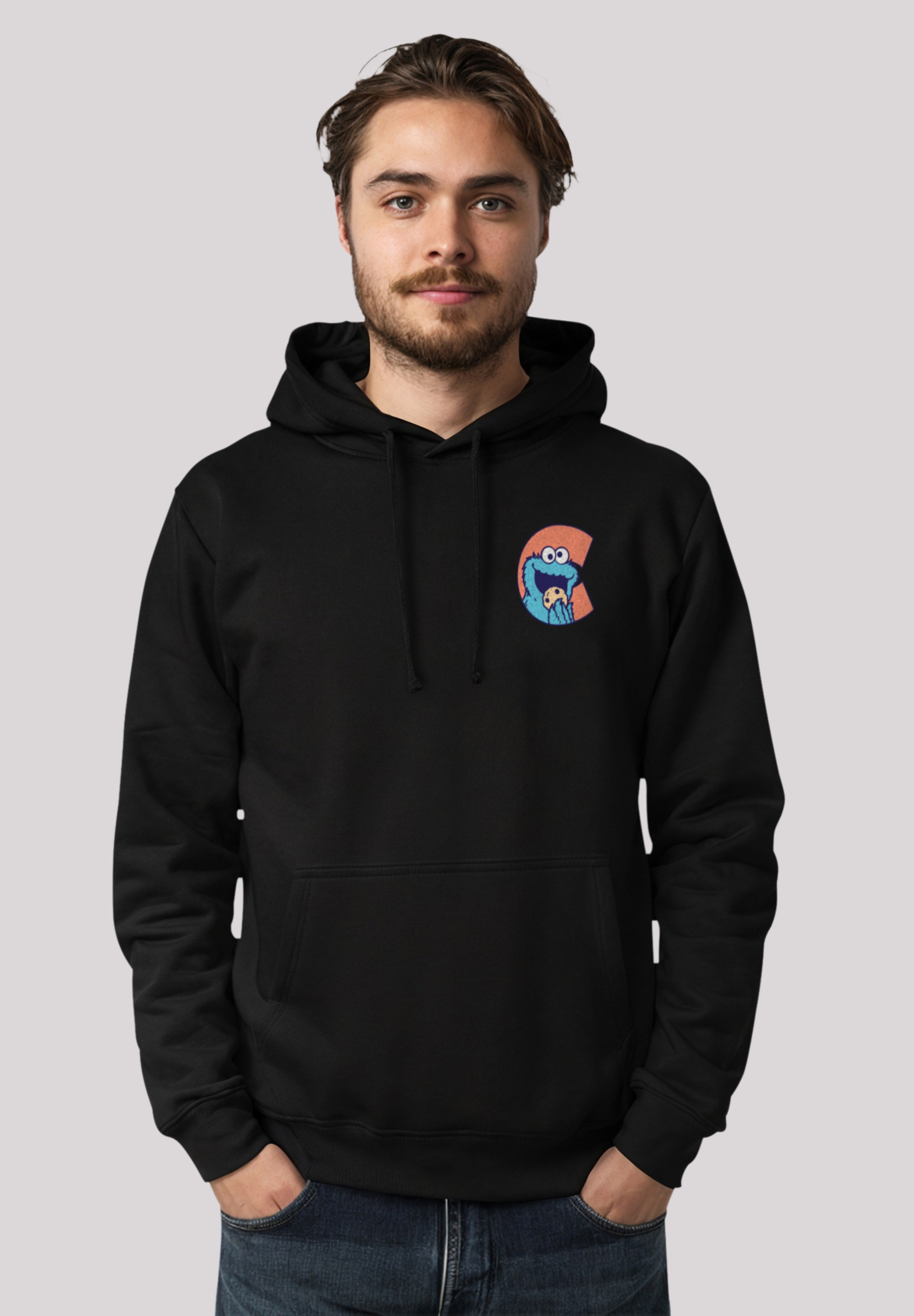 F4NT4STIC Kapuzenpullover "Sesamstraße Cookie Monster "C"", Premium Qualitä günstig online kaufen