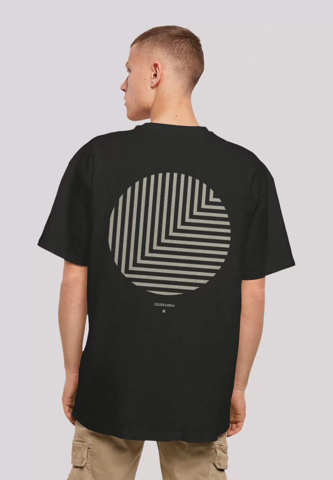 F4NT4STIC T-Shirt "Geometrics Grau" günstig online kaufen