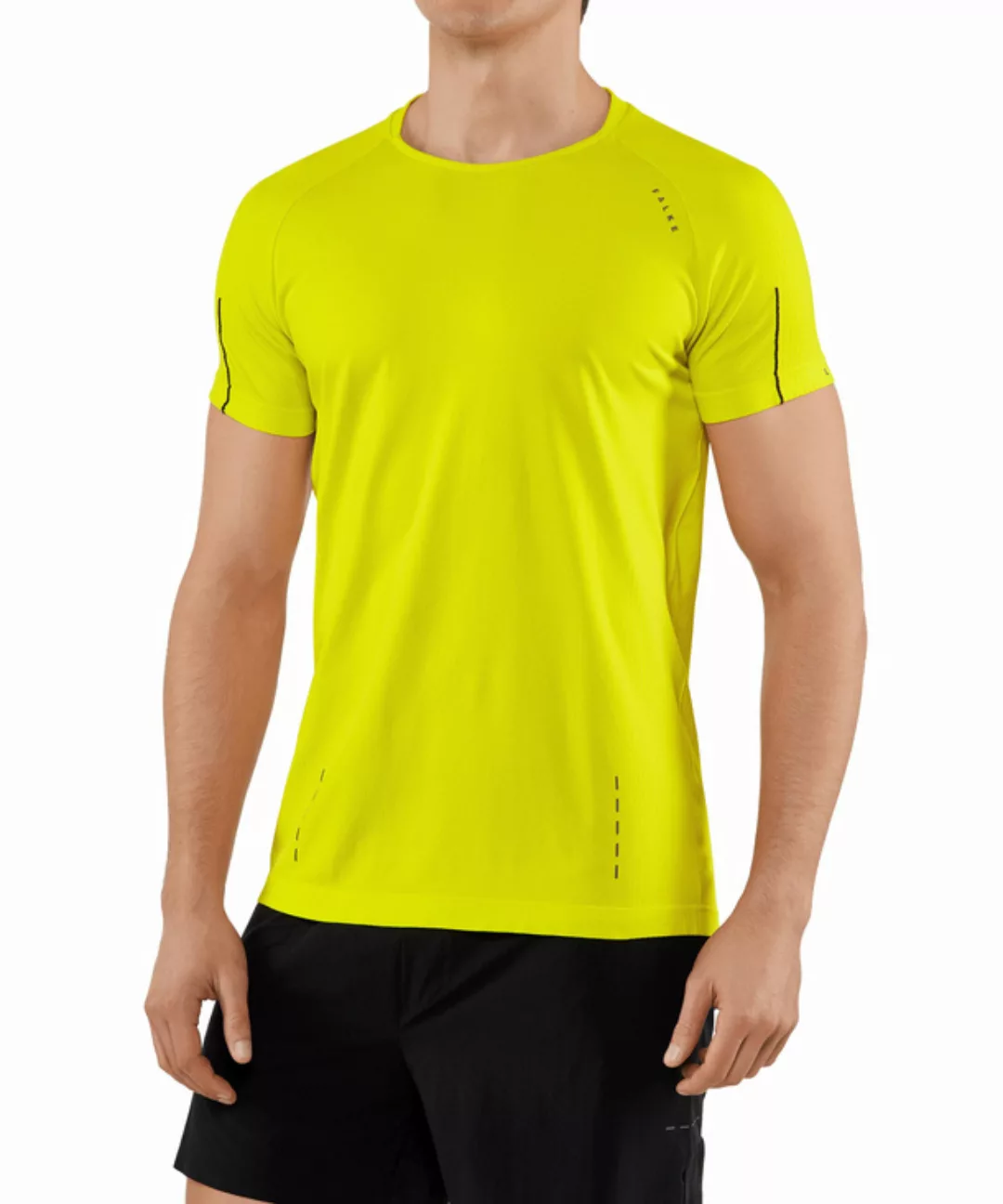 FALKE Active Herren T-Shirt Stehkragen, XS-S, Gelb, 38929-108401 günstig online kaufen