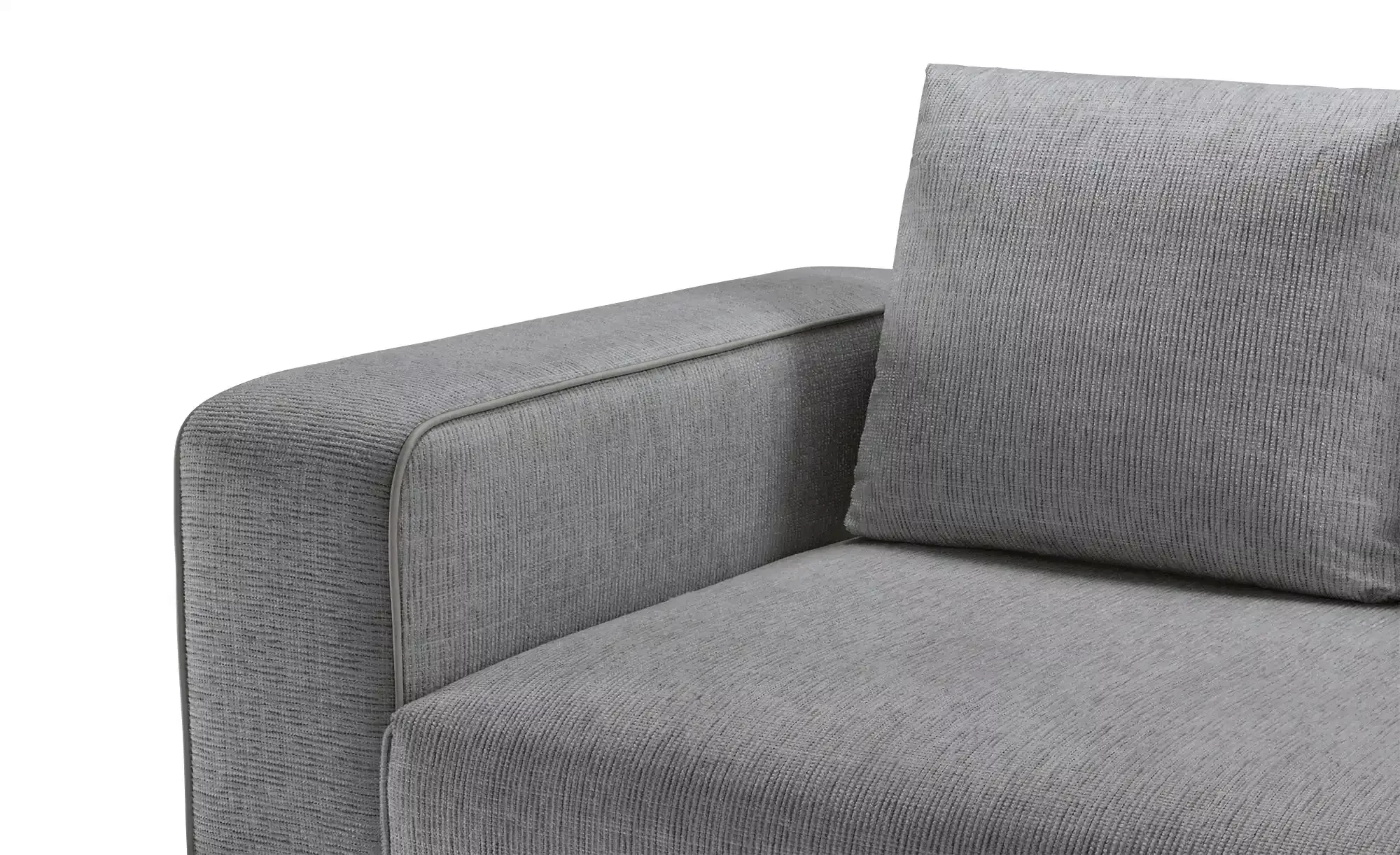 switch Ecksofa aus Mikrofaser Cora ¦ grau ¦ Maße (cm): B: 305 H: 88 T: 173 günstig online kaufen