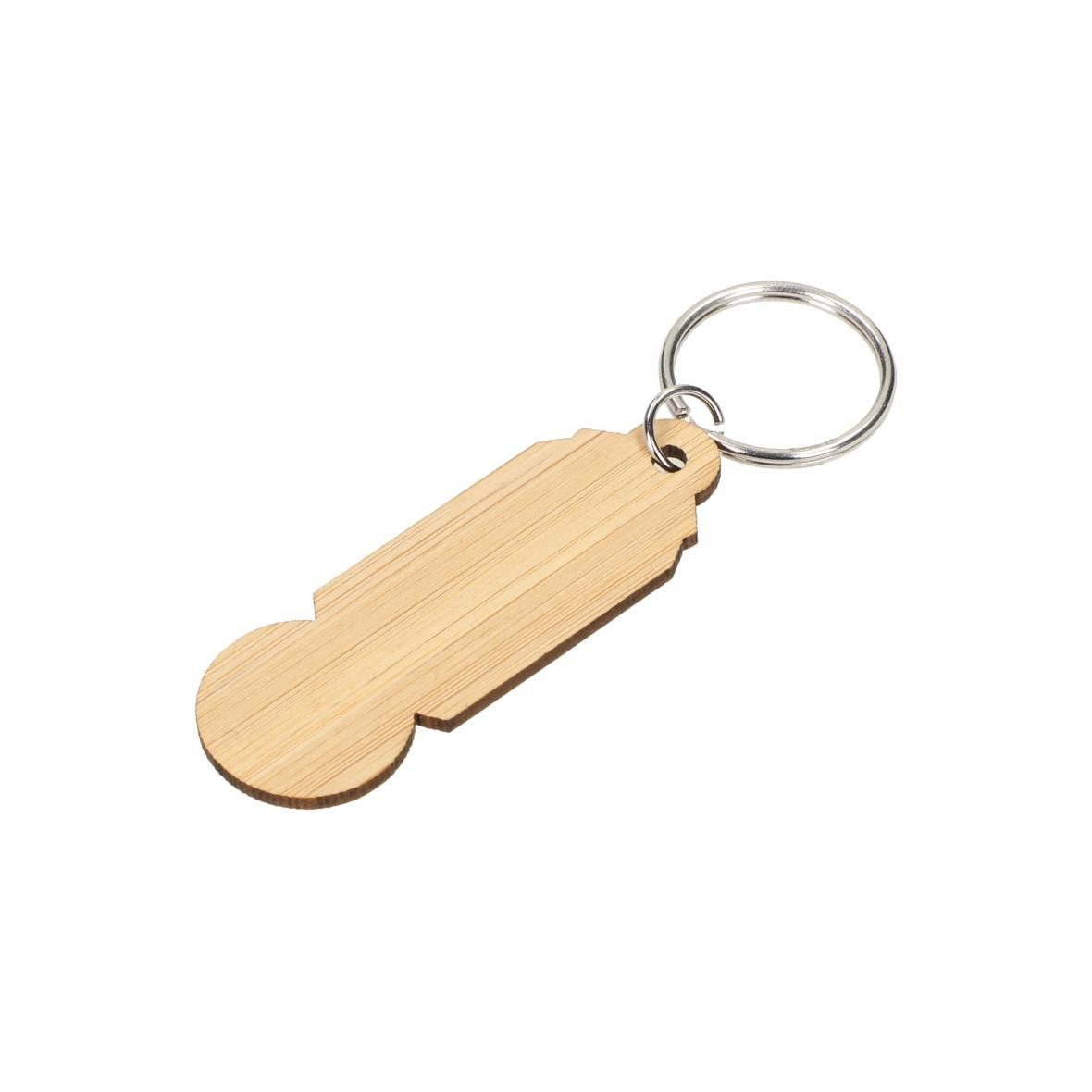 elasto Schlüsselanhänger Einkaufswagenlöser "Bamboo" Anhänger als günstig online kaufen