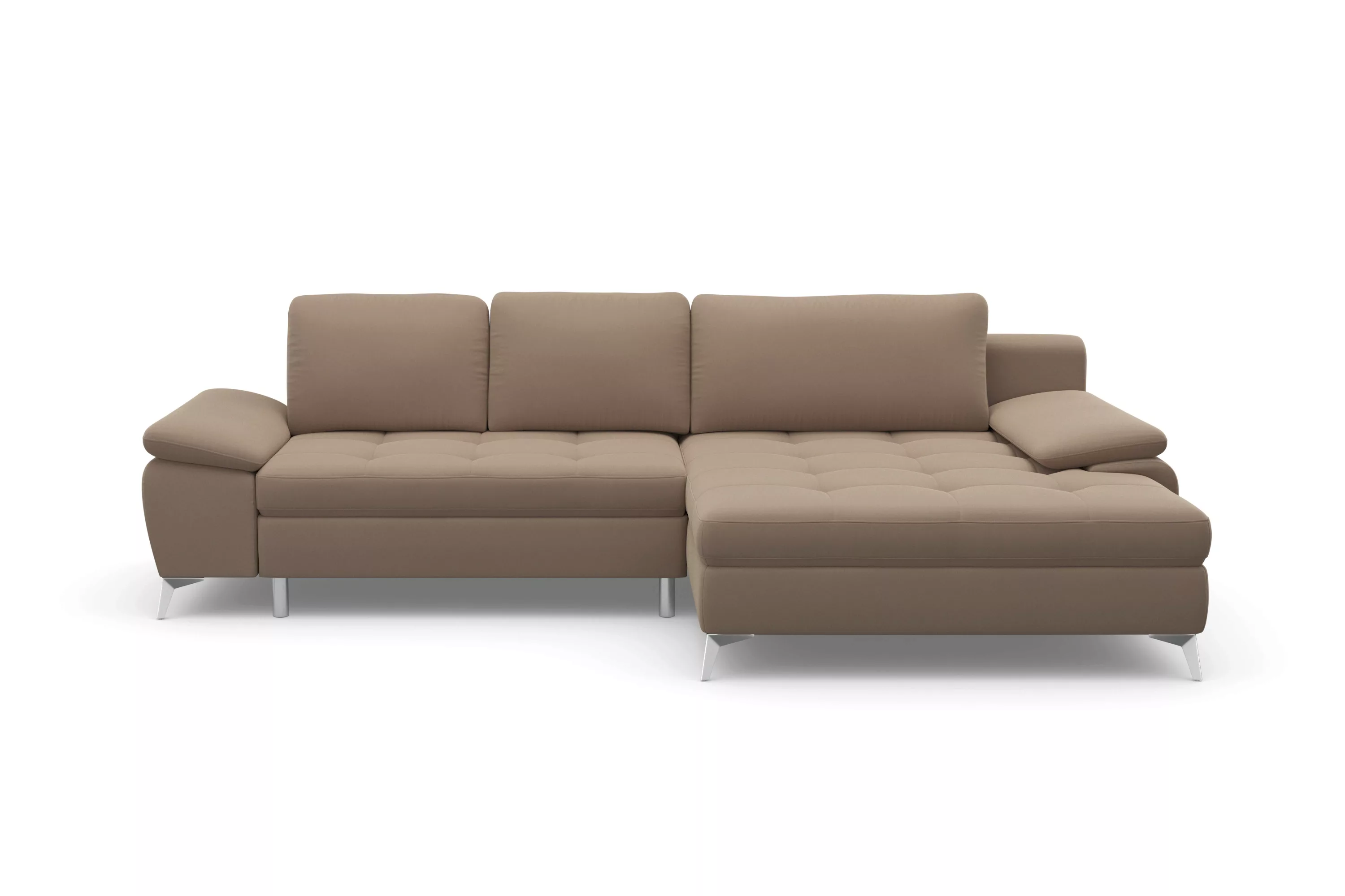 sit&more Ecksofa »Latigo L-Form«, mit Mega-Recamiere, wahlweise mit Bettfun günstig online kaufen