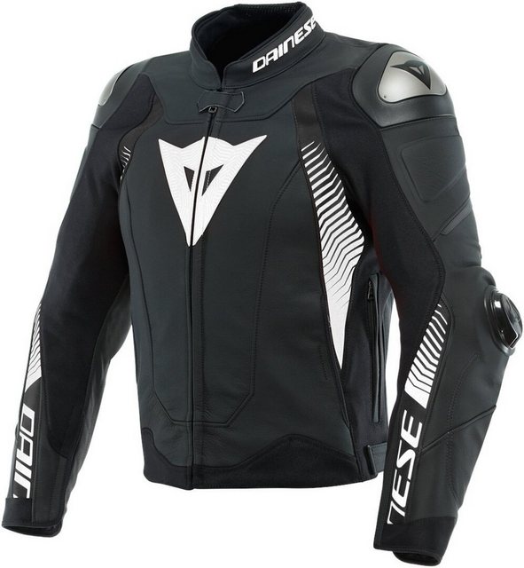 Dainese Motorradjacke Dainese Super Speed 4 Lederjacke schwarz-matt / fluo- günstig online kaufen