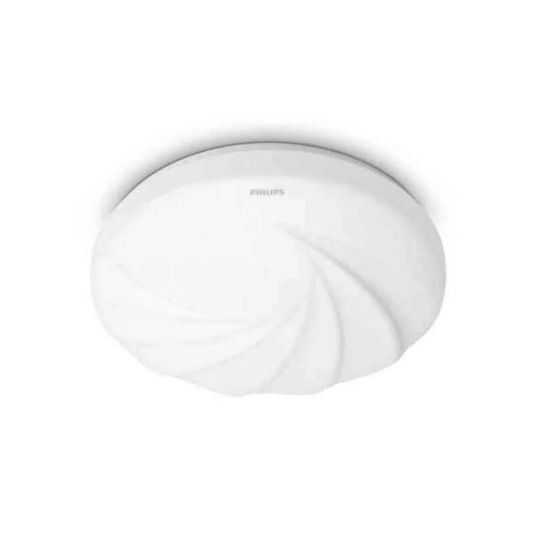 Deckenlampe Philips Shell Ø 25 Cm Weiß 10 W Metall/kunststoff (4000 K) günstig online kaufen