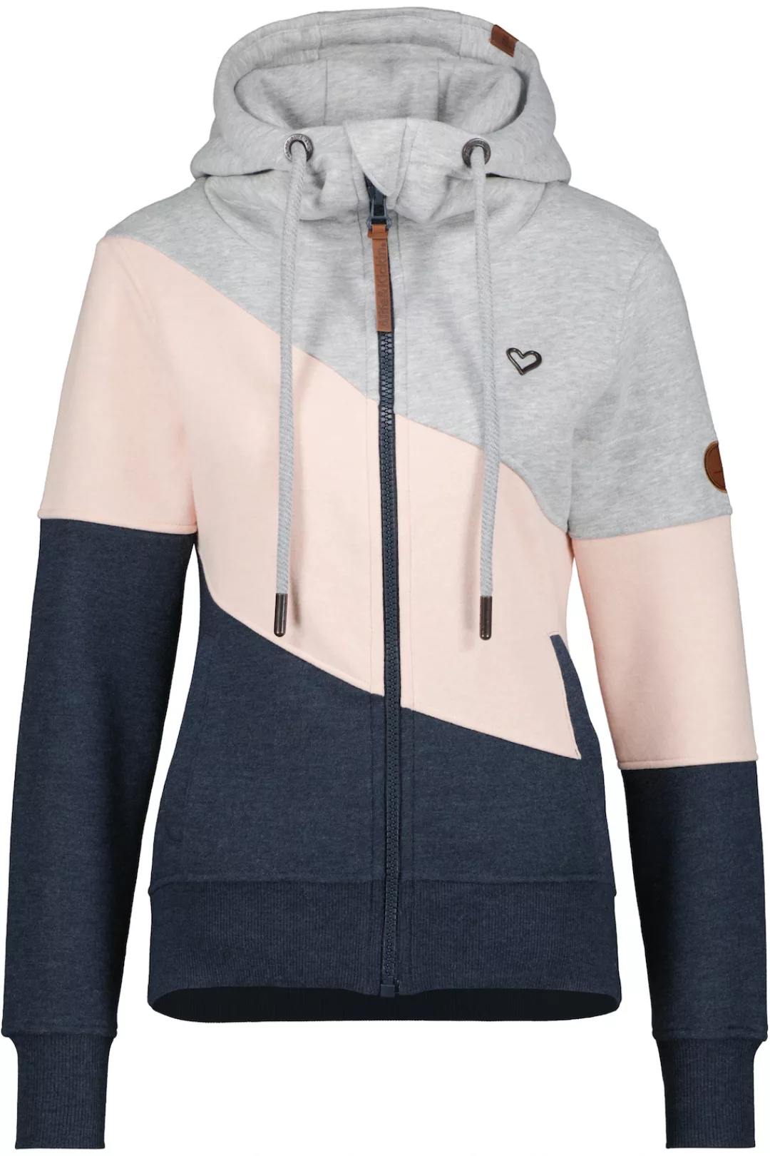 Alife & Kickin Kapuzensweatjacke "Damen SteffiAK A" günstig online kaufen