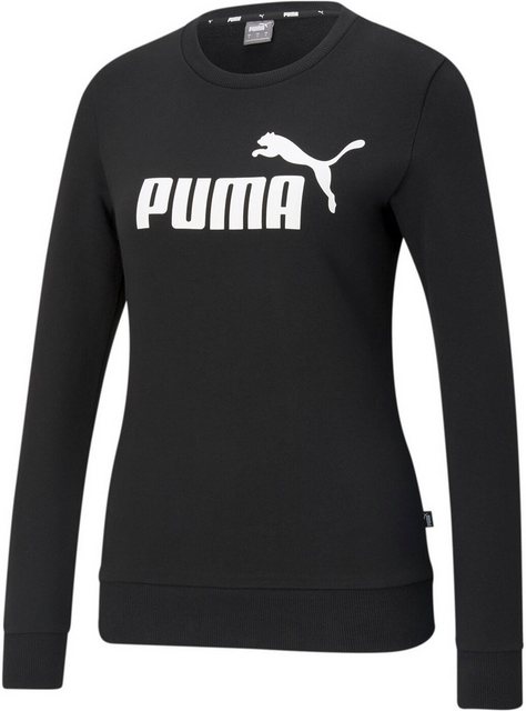 PUMA Sweatshirt ESS Logo Crew TR PUMA BLACK günstig online kaufen