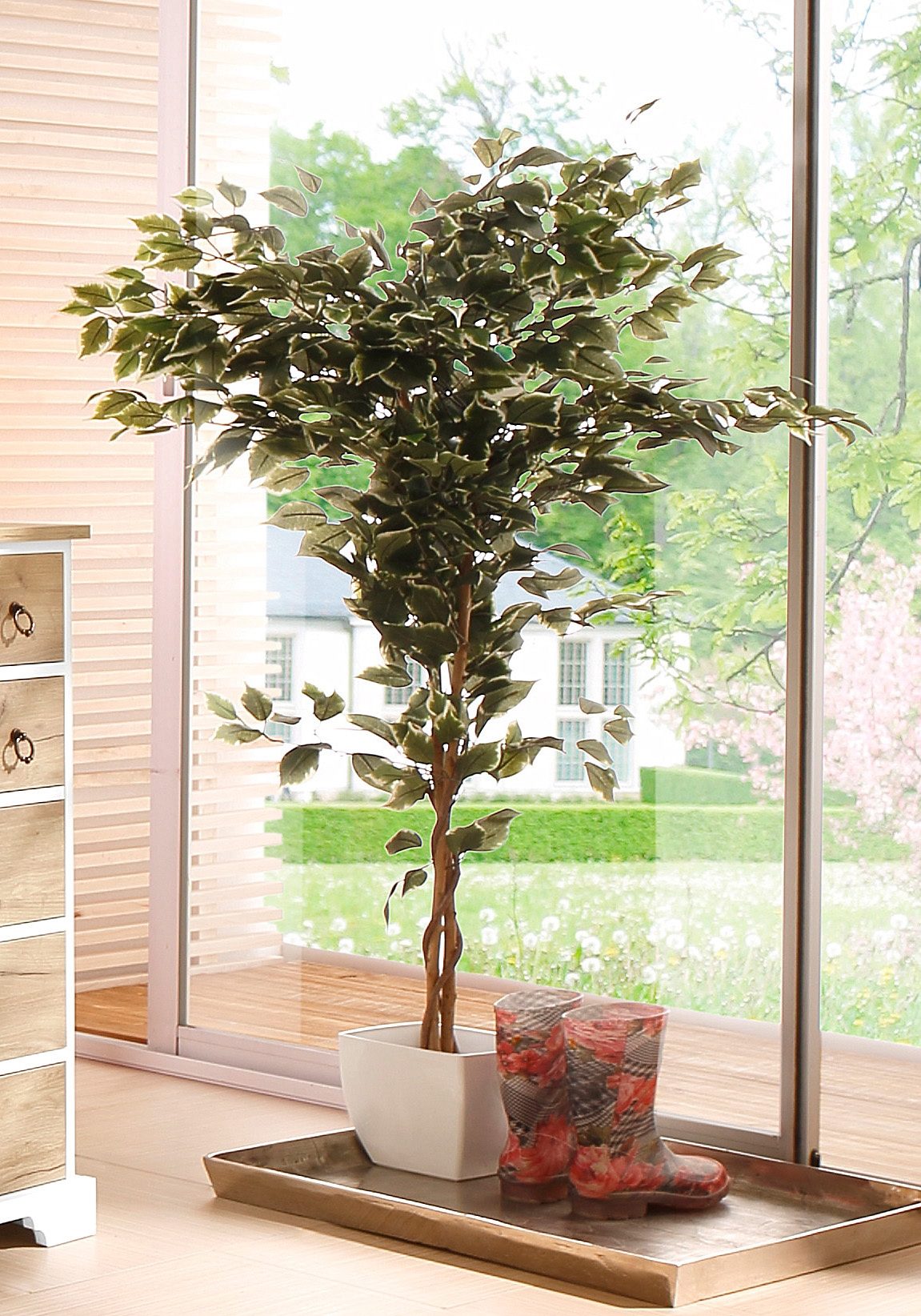 Creativ green Kunstpflanze "Ficus Benjamini" günstig online kaufen