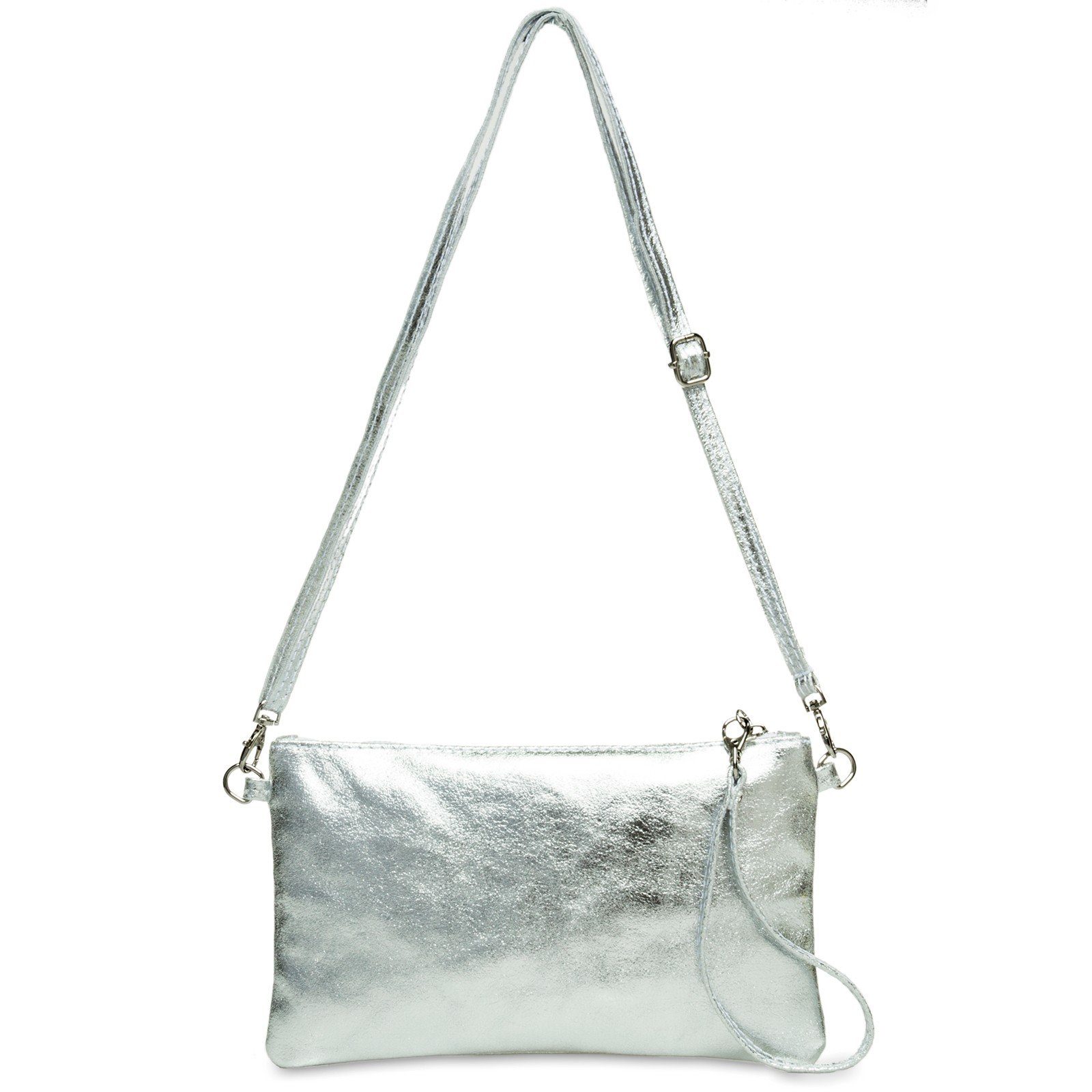 Caspar Clutch Leder Abendtasche Damen Umhängetasche günstig online kaufen