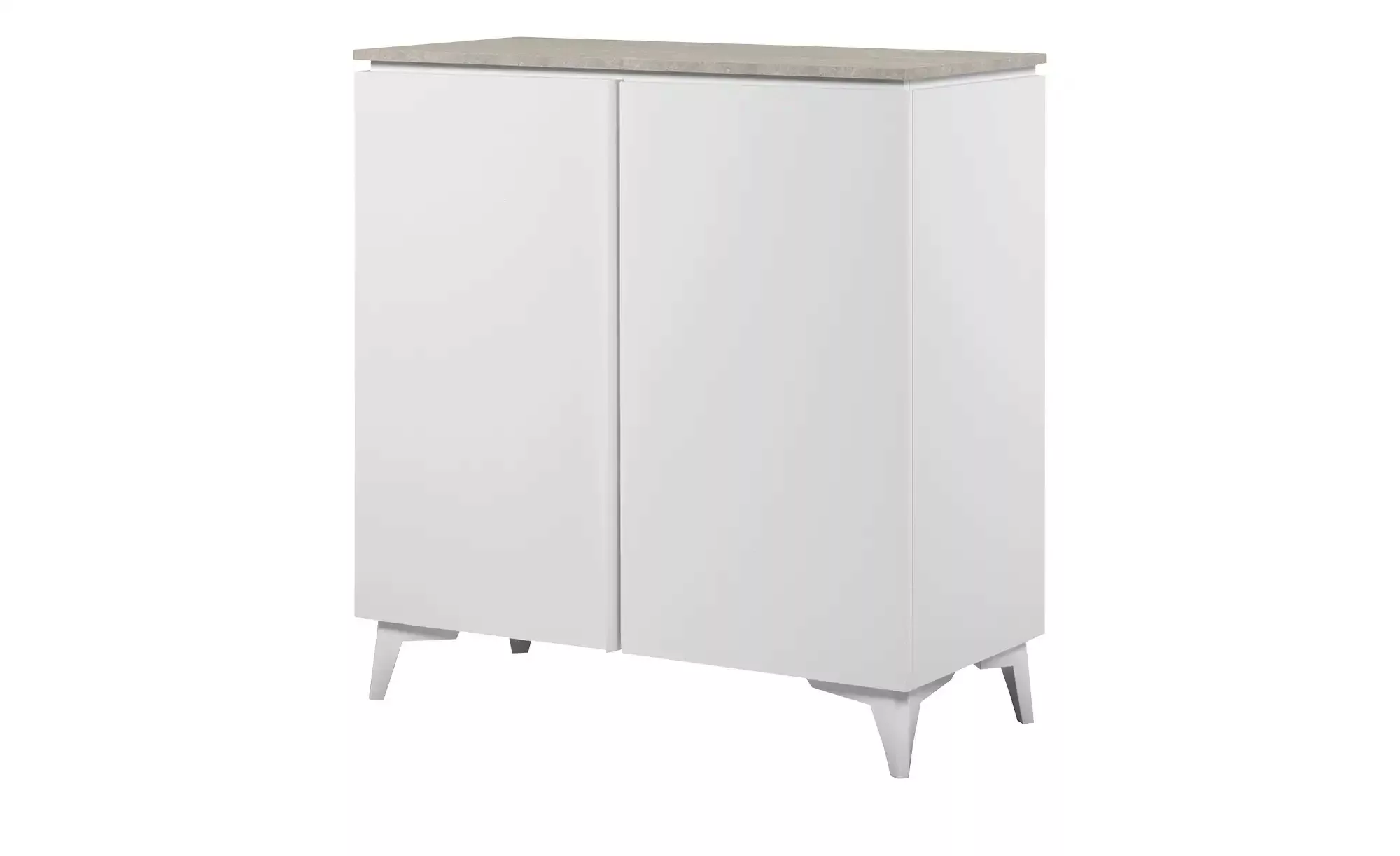 xonox.home Schuhschrank Kommode Sideboard Bertrix, Sandstein / Weiß, versch günstig online kaufen