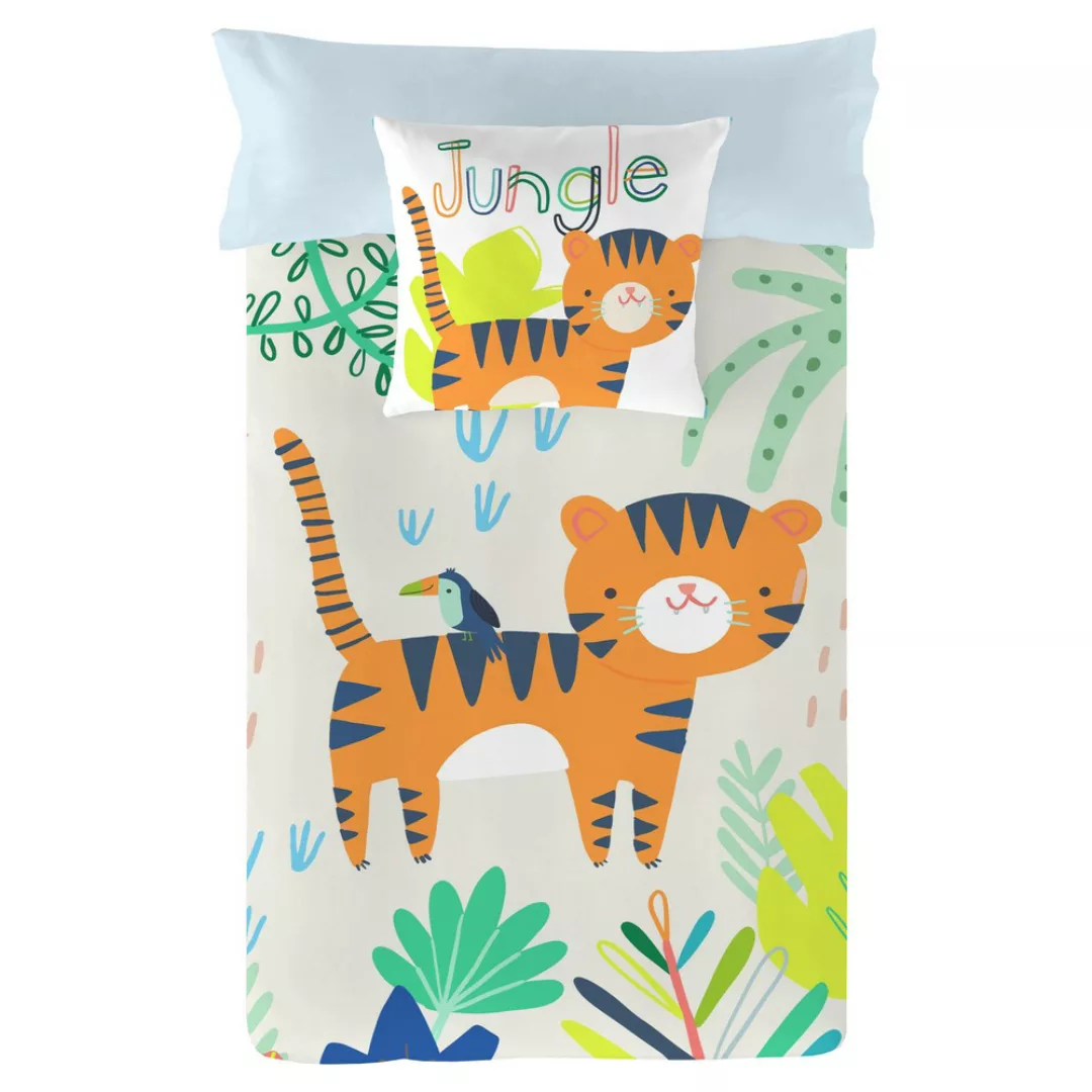 Bettdeckenbezug Naturals Tiger (180 X 220 Cm) (einzelmatratze) günstig online kaufen