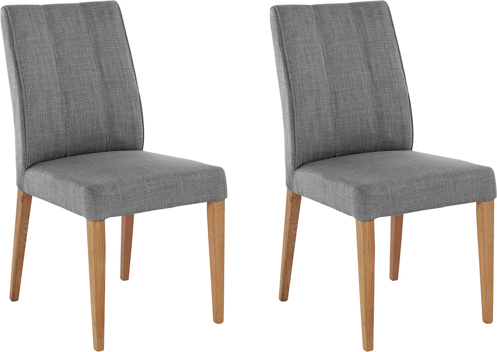 INOSIGN Esszimmerstuhl, (Set), 2 St., Struktur (100% Polyester), Rückenlehn günstig online kaufen