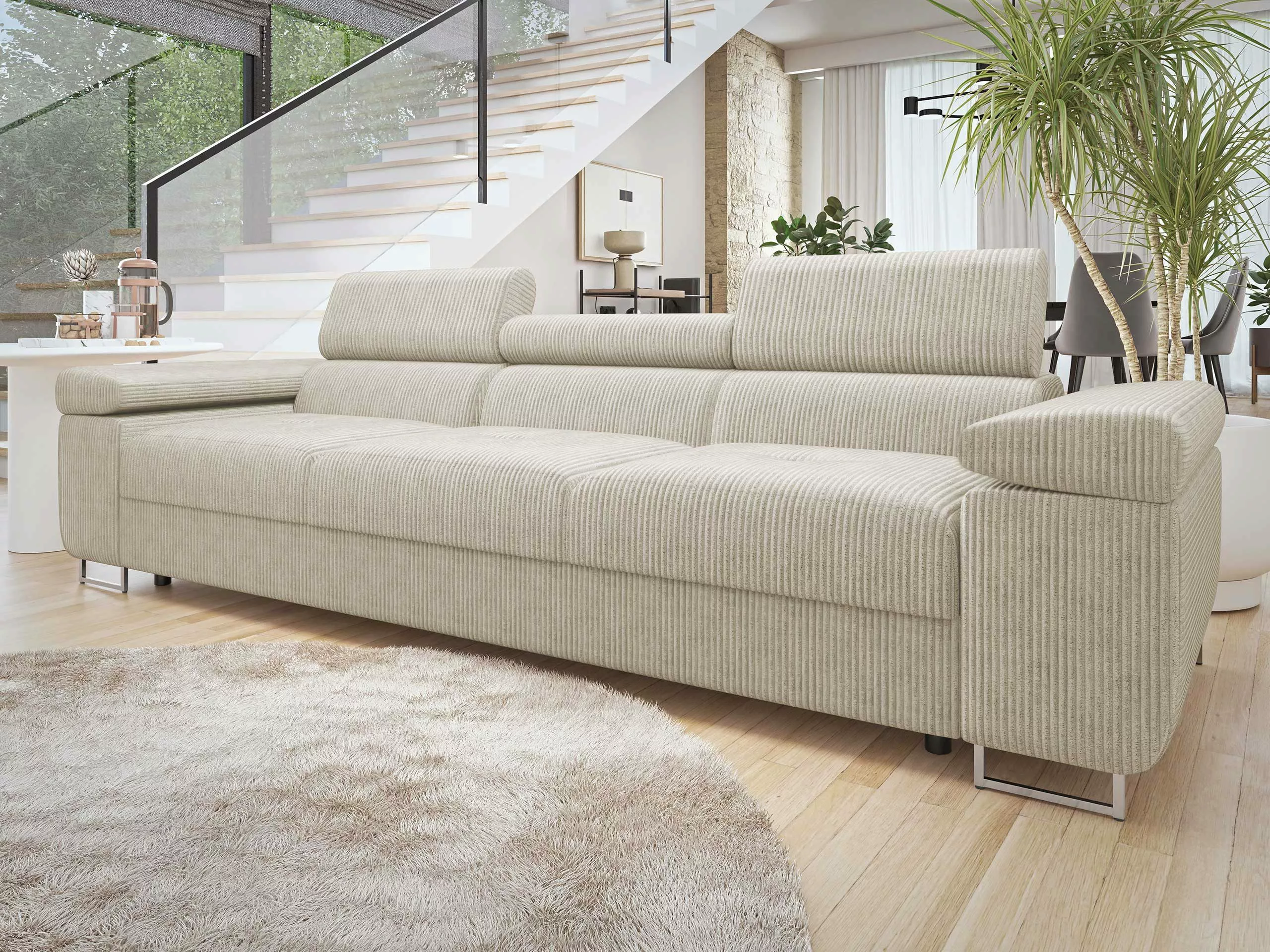 MIRJAN24 Sofa Torezio 3 Cord, Einstellbare günstig online kaufen