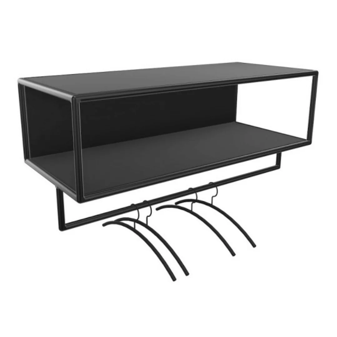 BOSSE Wandgarderobe Black Edition 100 cm günstig online kaufen