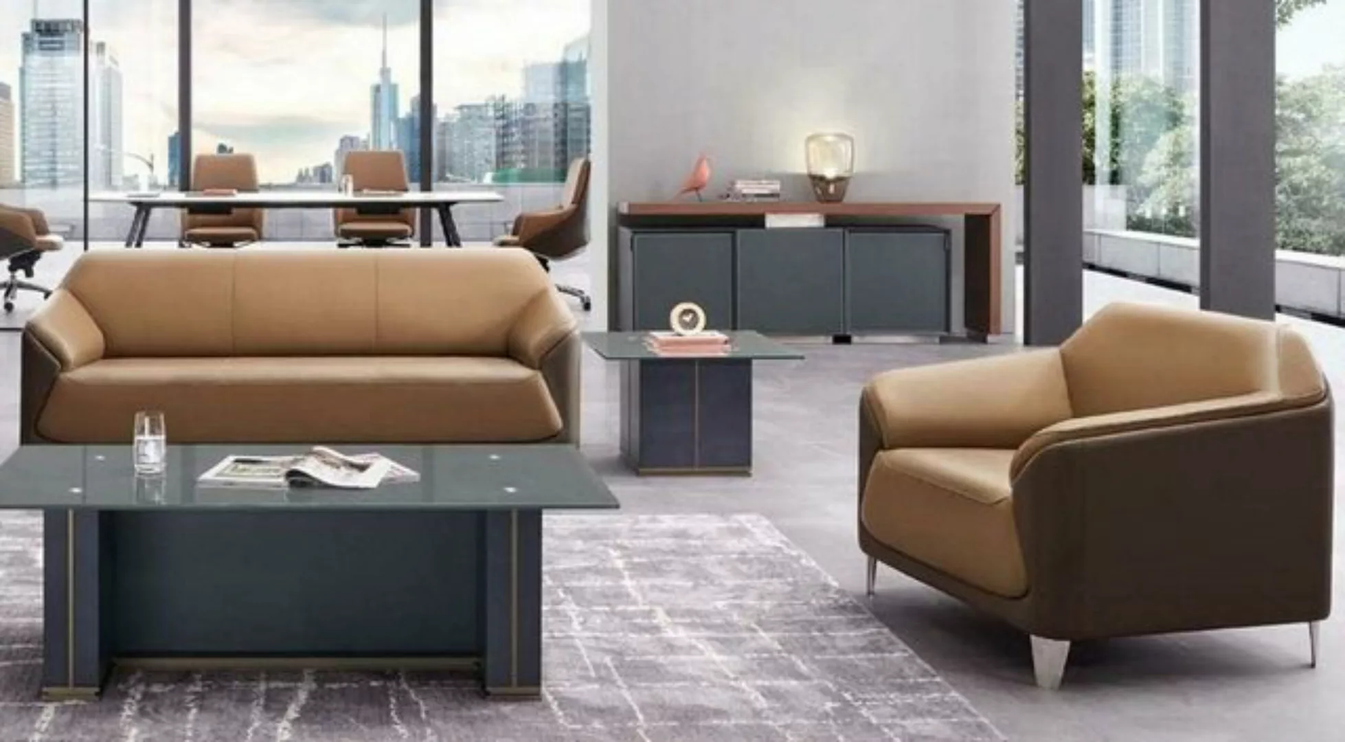 JVmoebel Sofa Sofagarnitur 3+1 Sitzer Design Sofa Polster Moderne Couchen S günstig online kaufen