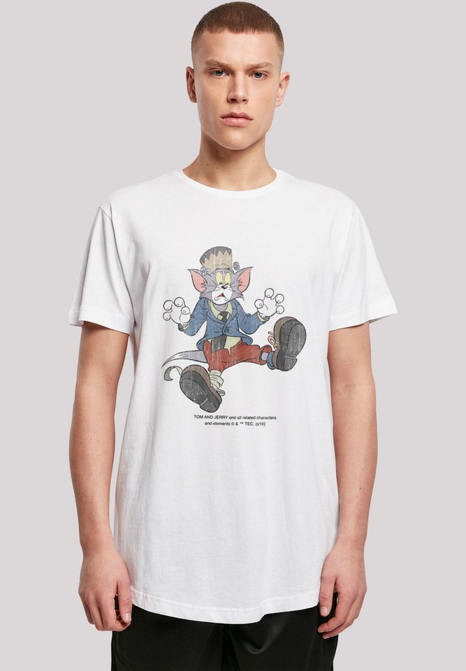 F4NT4STIC T-Shirt Tom and Jerry TV Serie Faux Frankenstein Tom Print günstig online kaufen