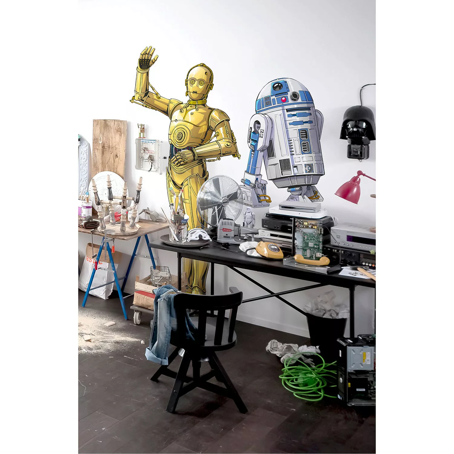 Komar Vliestapete »Star Wars XXL C-3PO«, 127x200 cm (Breite x Höhe), selbst günstig online kaufen