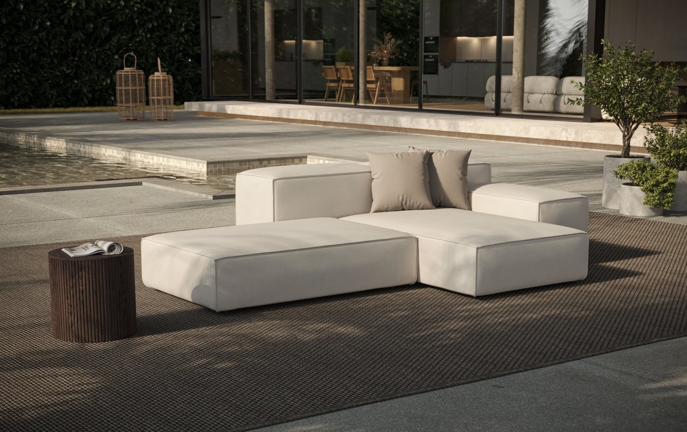 designwerk Big-Sofa "Puzzle, Designsofa für Indoor und Outdoor, bequem, mod günstig online kaufen