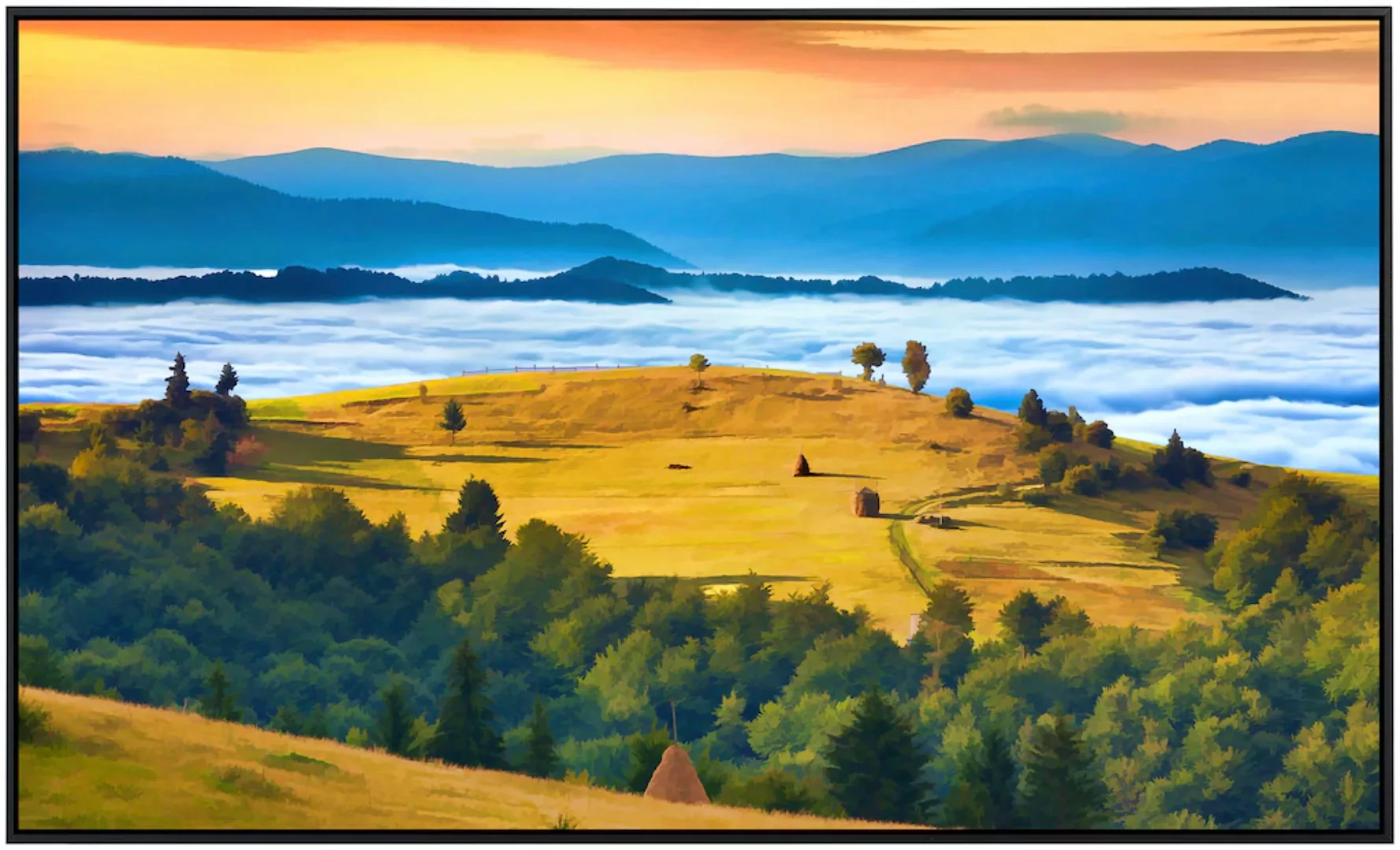 Papermoon Infrarotheizung »Landschaft«, sehr angenehme Strahlungswärme günstig online kaufen
