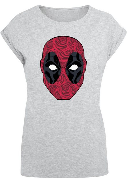 ABSOLUTE CULT T-Shirt ABSOLUTE CULT Damen Ladies Deadpool - Head Of Roses T günstig online kaufen