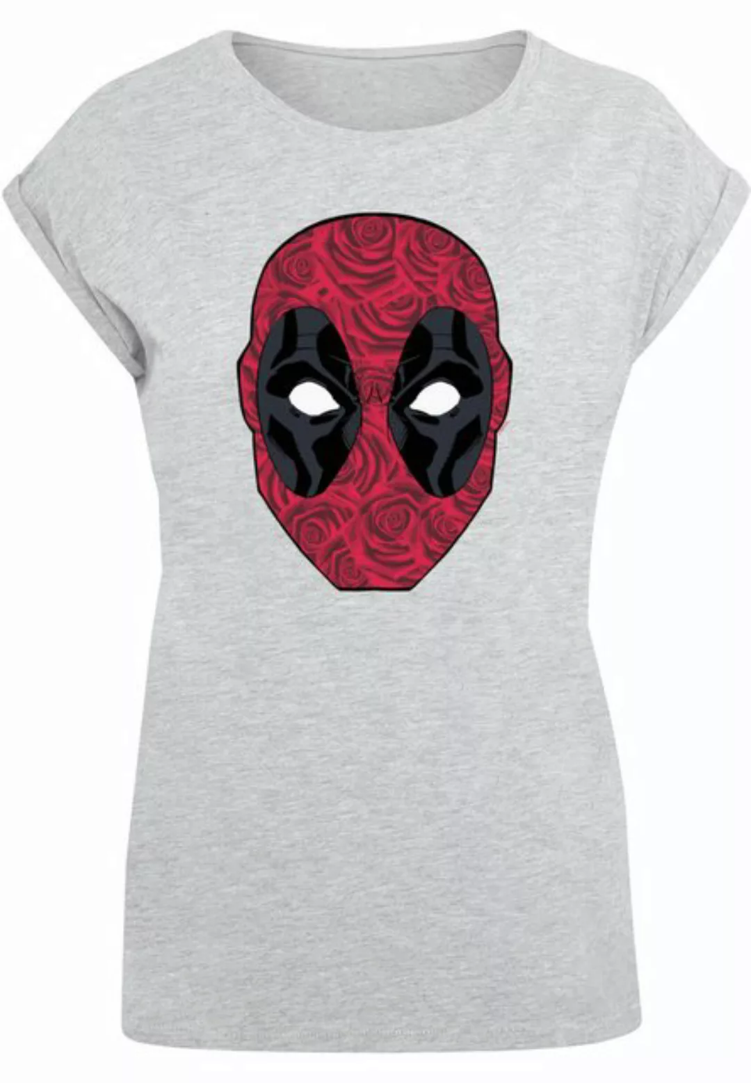 ABSOLUTE CULT T-Shirt ABSOLUTE CULT Damen Ladies Deadpool - Head Of Roses T günstig online kaufen