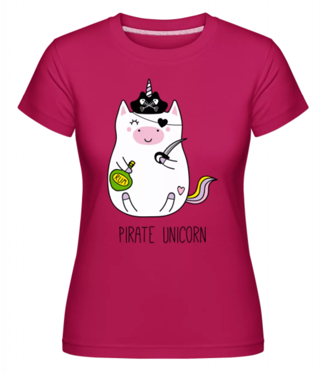 Pirate Unicorn · Shirtinator Frauen T-Shirt günstig online kaufen