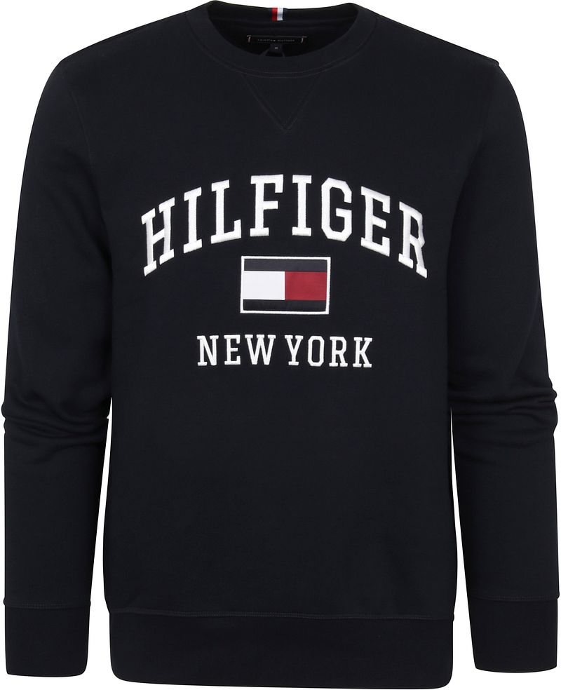 Tommy Hilfiger Big and Tall Pullover Dunkelblau - Größe XXL günstig online kaufen