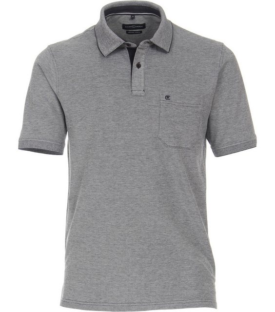 CASAMODA Poloshirt "CASAMODA Polo-Shirt uni" günstig online kaufen