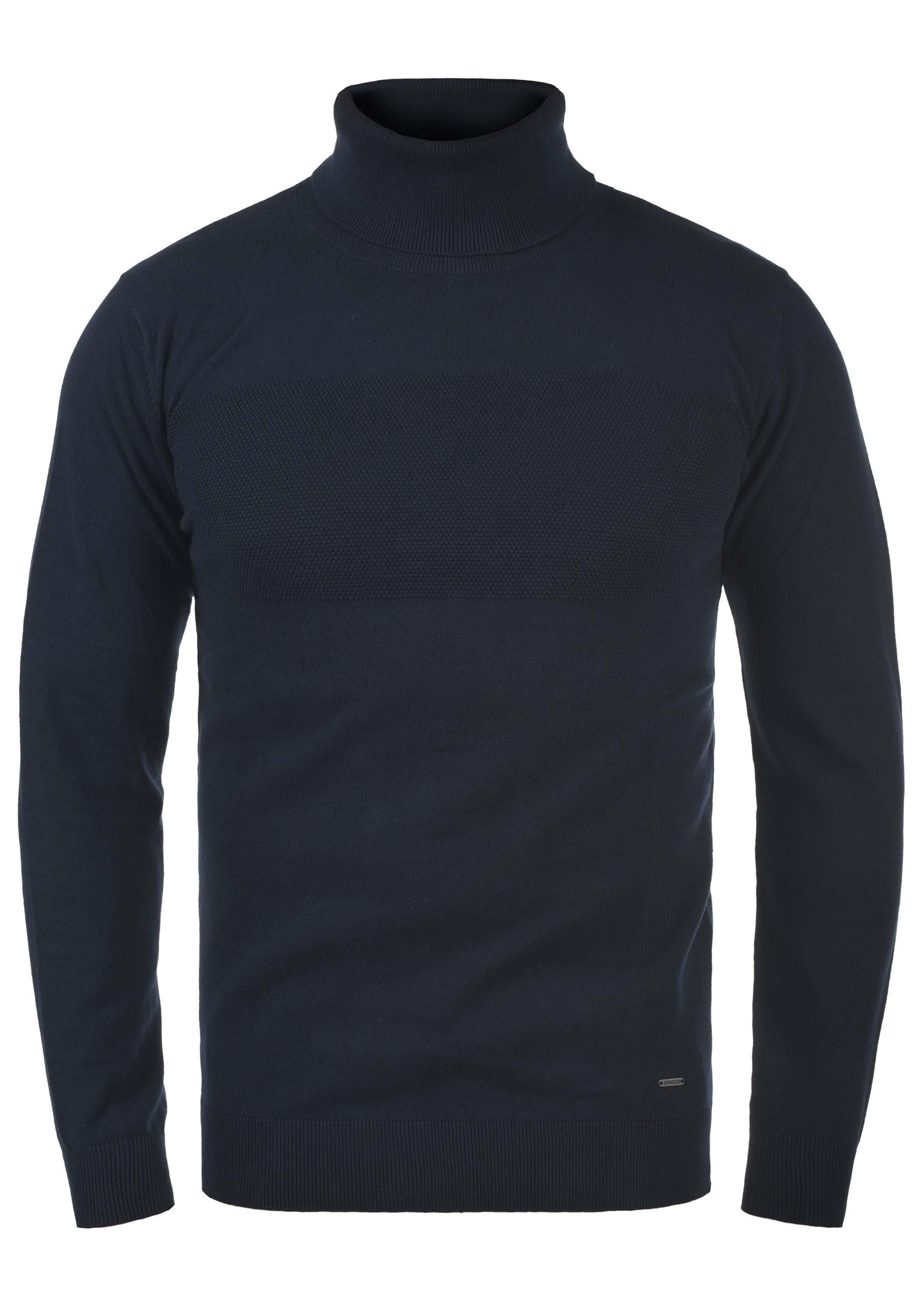 Indicode Rollkragenpullover IDErnetto Rollkragenpulli mit abgesetztem günstig online kaufen