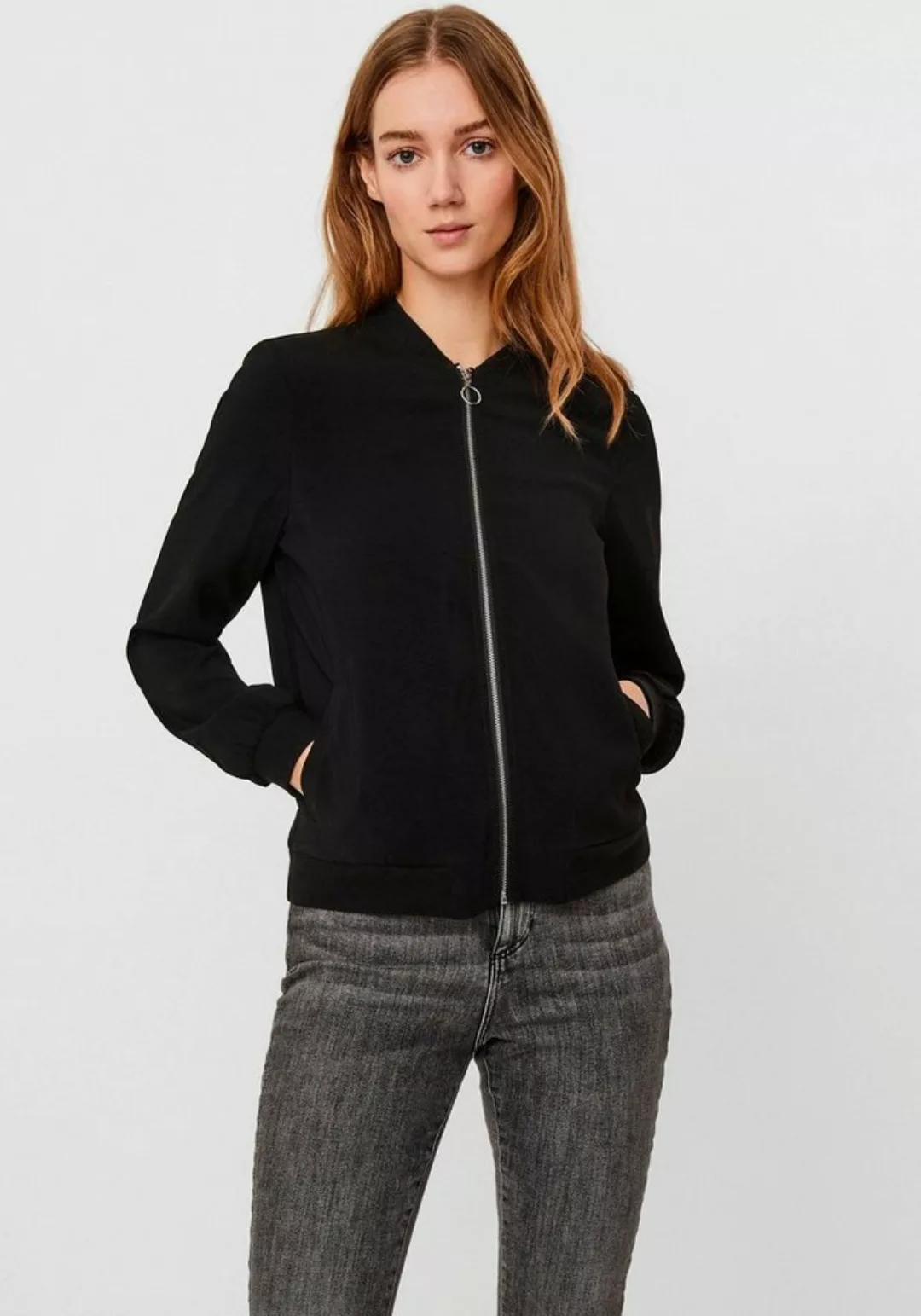 Vero Moda Bomberjacke VMCOCO L/S BOMBER in modisch kurzer Form günstig online kaufen