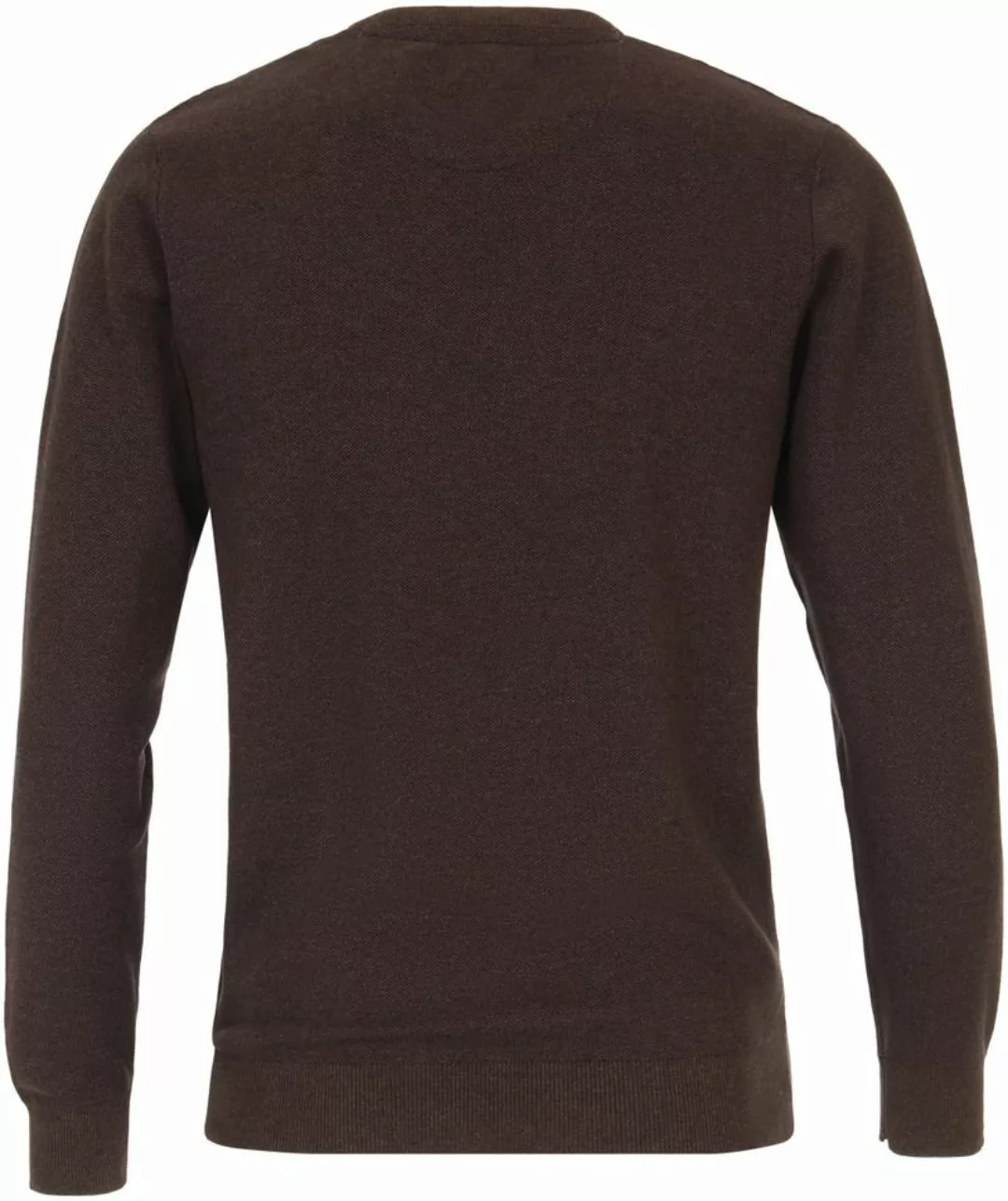 Casa Moda Pullover O-Halsausschnitt Melange Gelb - Größe XL günstig online kaufen