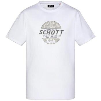 Schott  T-Shirt TSUSTOUR-WHI günstig online kaufen